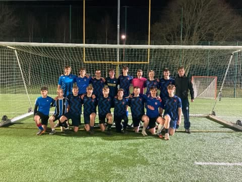 The Trevs B Football team picture