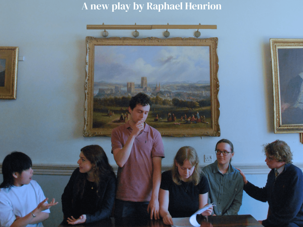 Poster for Room for Doubt (6 people sat around a table)