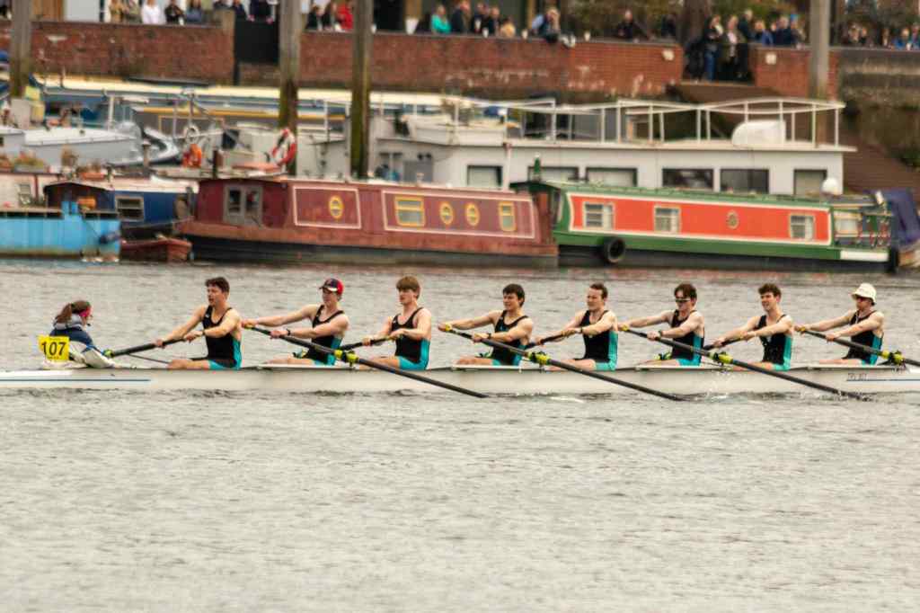 TCBC's first 8 on the River