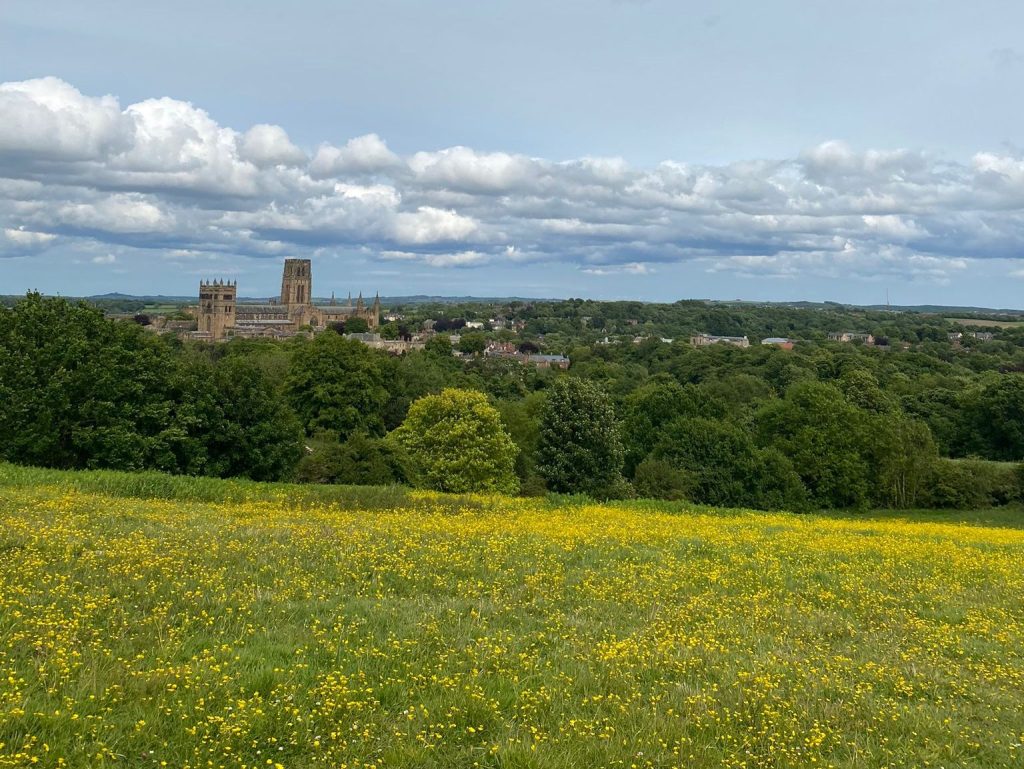Image of Durham and the Cathedral from Observatory Hill