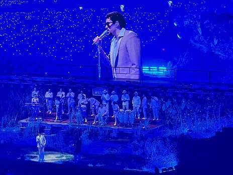 Bad Bunny performs in Puerto Rico