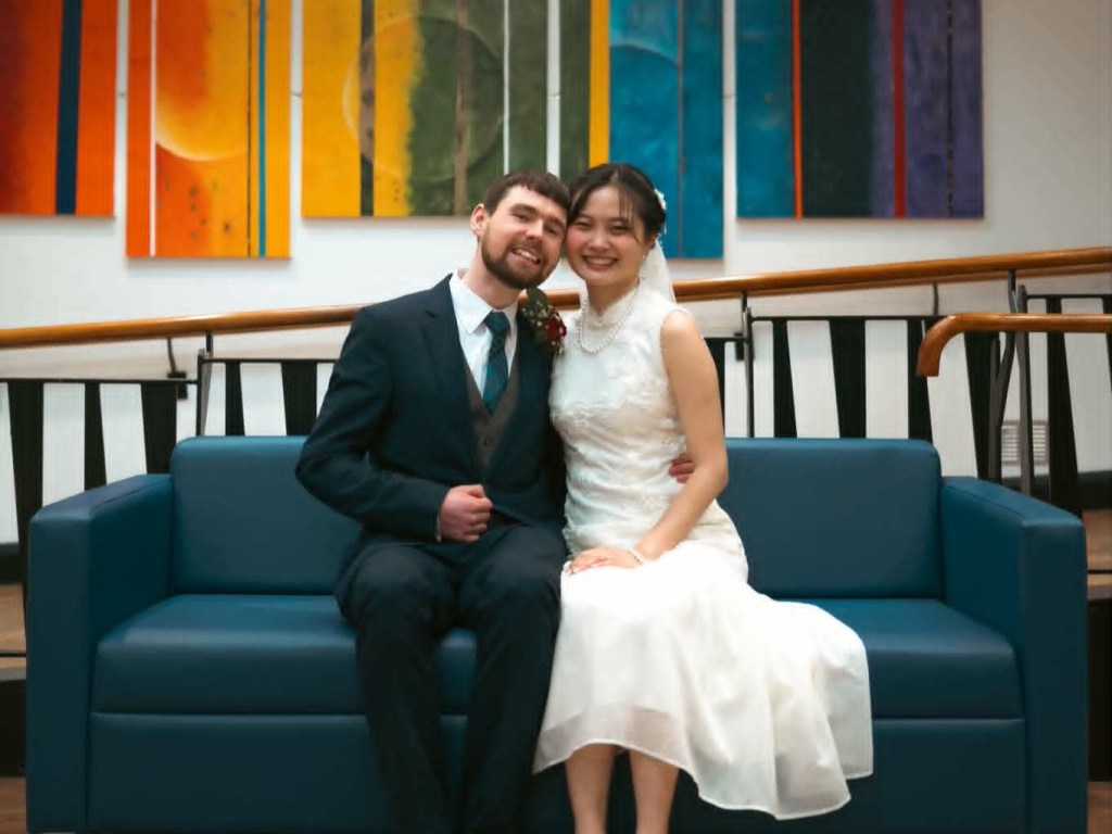A Trevs love story: students Dan Scobbie and Megan Huang&nbsp;marry